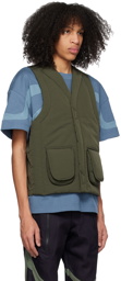 PM Projects SSENSE Exclusive Khaki Vest