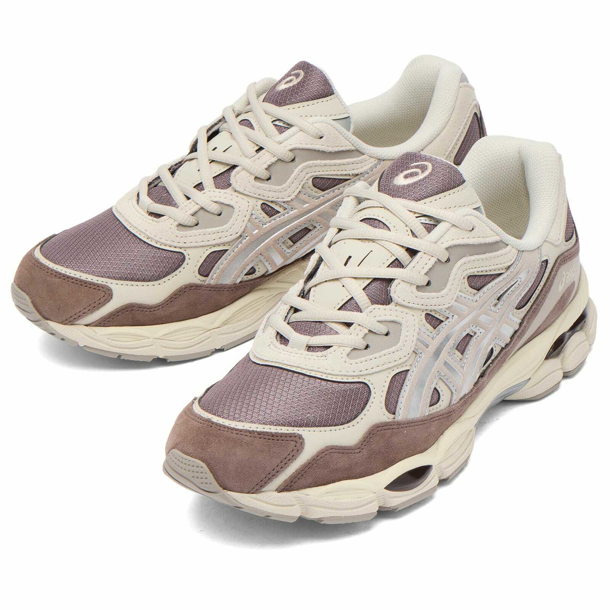 Asics GEL-NYC Sneaker in Cocoa Powder/Pure Silver