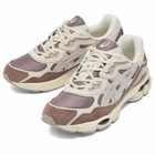 Asics GEL-NYC Sneaker in Cocoa Powder/Pure Silver