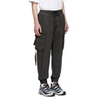 Juun.J Grey Tapered Cargo Pants