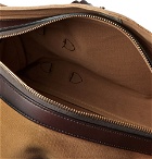 Filson - Leather-Trimmed Twill Duffle Bag - Men - Tan