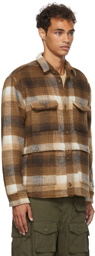 Reese Cooper Brushed Wool Flannel Button-Down Shirt
