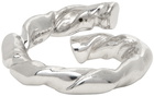 Loewe Silver Nappa Twist Ring