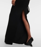 Mônot Mid-rise maxi skirt