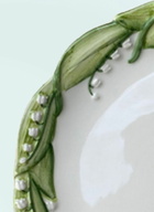 Les-Ottomans Lily Of The Valley Dinner Plate
