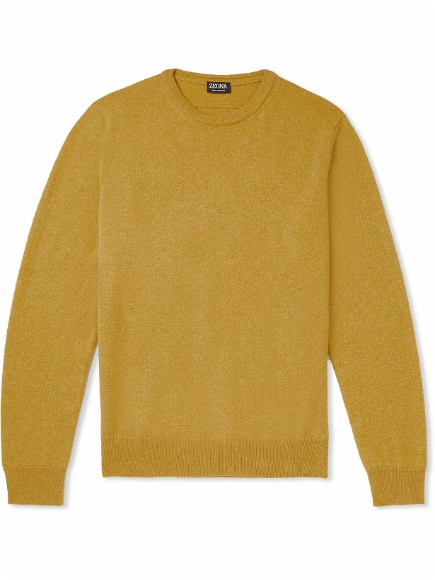 Photo: Zegna - Cashmere Sweater - Yellow