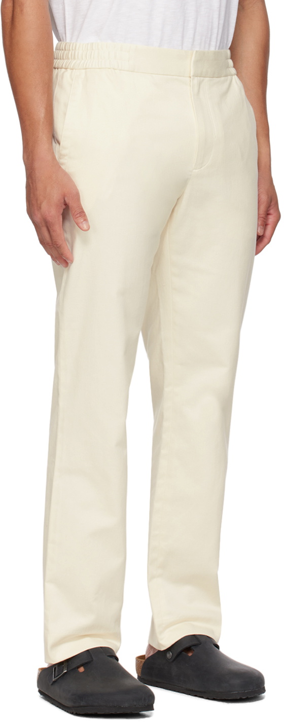 Vince Off-White Pull-On Trousers