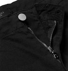 AMIRI - Black MX1 Slim-Fit Tapered Stretch-Cotton Twill Cargo Trousers - Men - Black