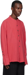 Greg Lauren Red Tux Studio Shirt