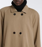 The Row Emma double-breasted wool coat