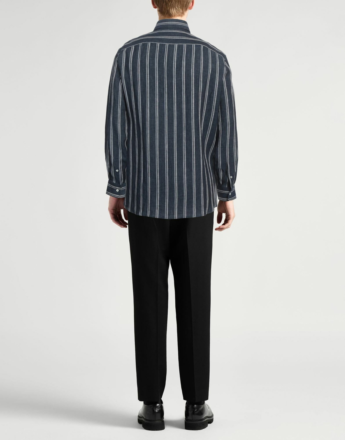 Brunello Cucinelli Mens Shirt in Navy