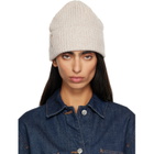 A.P.C. Beige Noa Beanie
