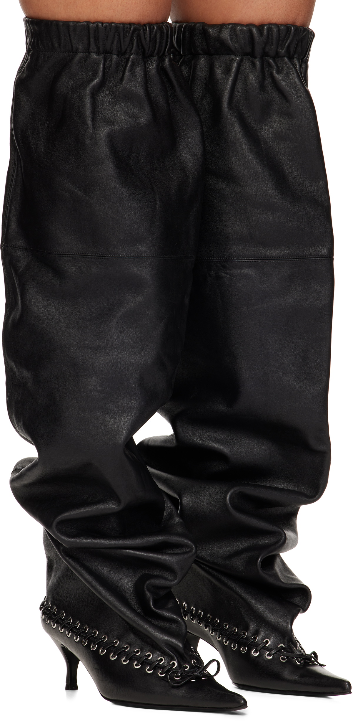 ALL-IN Black Level Thigh High Tall Boots