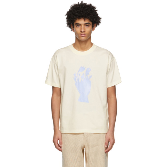 Photo: Jacquemus Off-White Le T-Shirt Bouquet T-Shirt