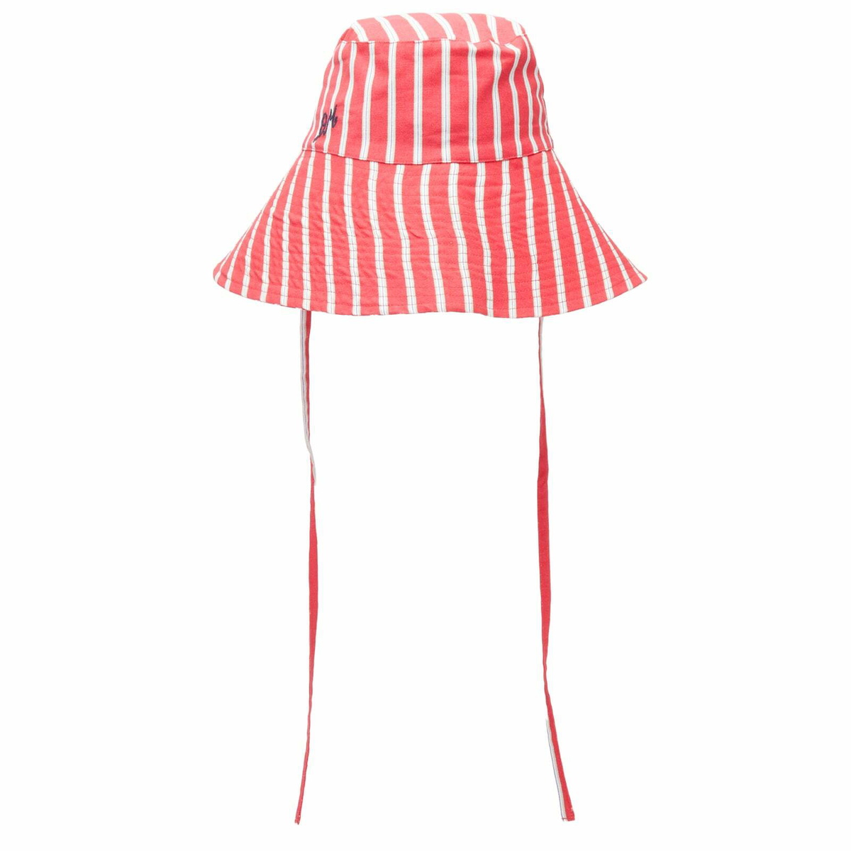 Damson Madder Women's Stripe Sun Hat in Red 