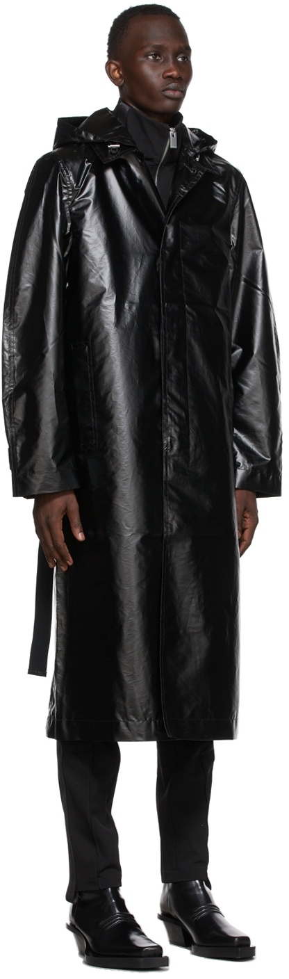 1017 ALYX 9SM Black Lightweight Raincoat