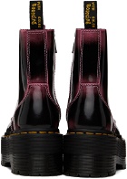 Dr. Martens Pink & Black Jadon Max Boots