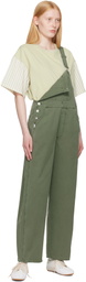 Citizens of Humanity Khaki Freya Denim Overalls