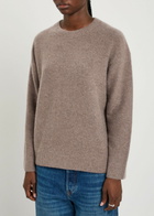 Vince Boiled Cashmere Jumper Beige