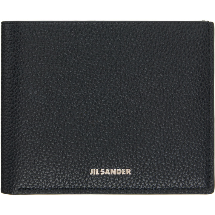 Photo: Jil Sander Black Bifold Wallet