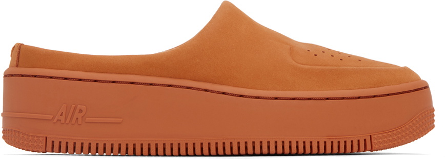 Nike Orange Air Force 1 Lover XX Loafers