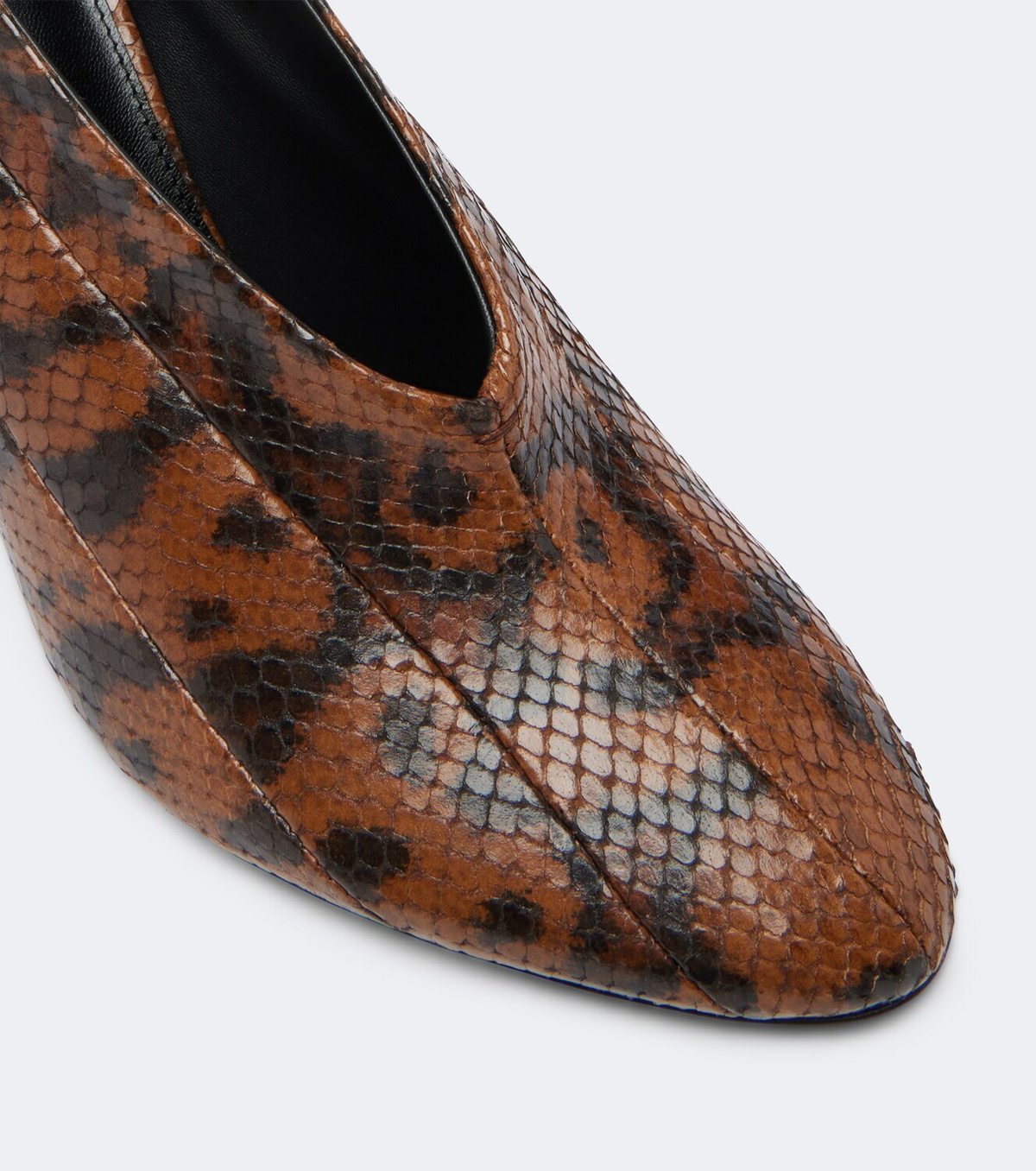 Proenza Schouler Tee snake-effect leather pumps