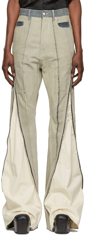 Photo: Rick Owens Taupe Bolan Jeans