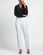 Alessia Santi Womens Pants Ivory