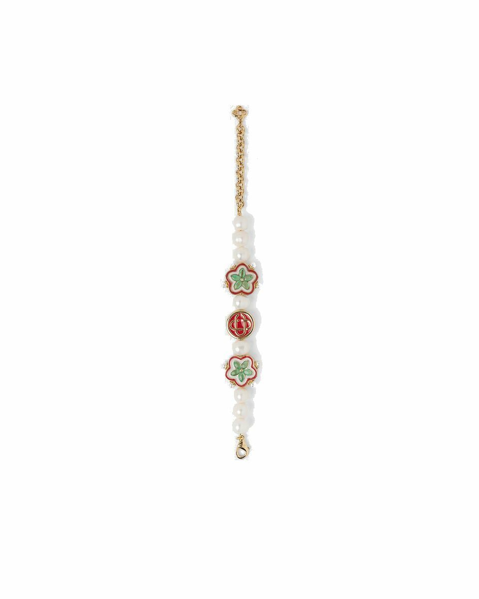 Photo: Casablanca Gradient Flower Bracelet Multi - Mens - Jewellery
