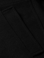Oliver Spencer - Arlington Wool-Blend Felt Bomber Jacket - Black