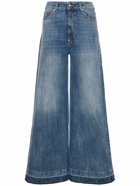 STELLA MCCARTNEY Denim High Rise Wide Jeans