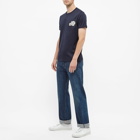 Moncler Men's Multi Logo T-Shirt in Navy