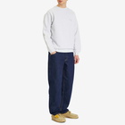 Dime Men's Classic Small Logo Sweatshirt in Ash