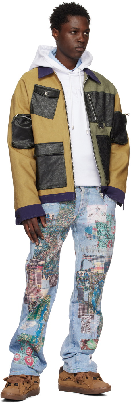 (di)vision Blue Graphic Jeans