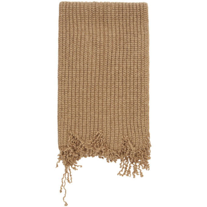 Photo: Marni Beige Knit Scarf