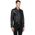 Saint Laurent Black Leather Jacket