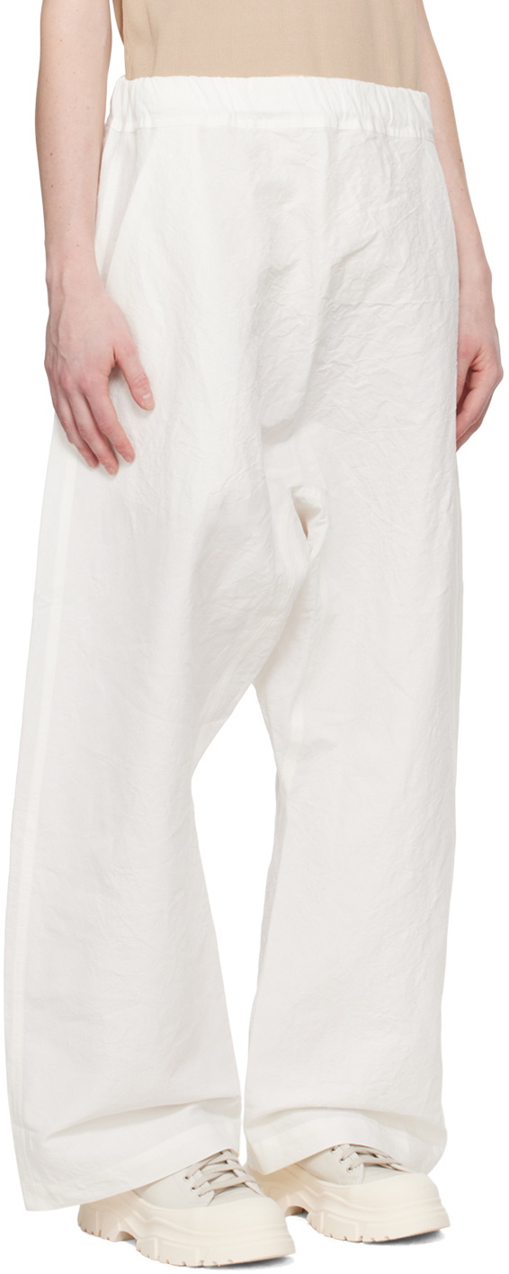 Sofie D'Hoore White Plof Trousers