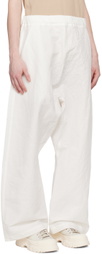 Sofie D'Hoore White Plof Trousers