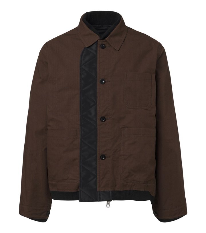 Photo: Sacai Reversible technical jacket