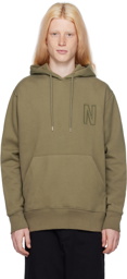 NORSE PROJECTS Khaki Arne Hoodie