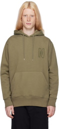 NORSE PROJECTS Khaki Arne Hoodie