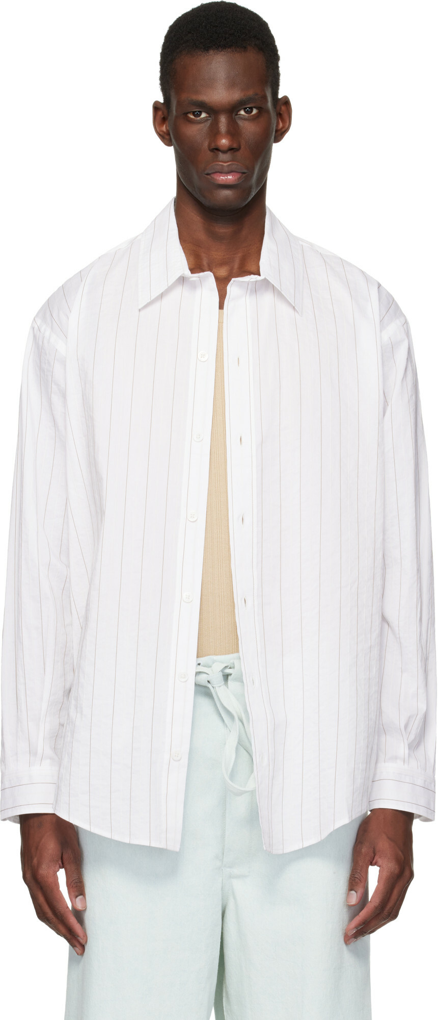 colbo White Office Shirt