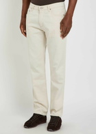 Citizens OF Humanity Elijah Straight-leg Cotton-blend Trousers Beige