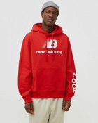 New Balance Made In Usa Hoodie Red - Mens - Hoodies