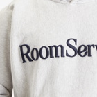 Late Checkout Men's Room Service Hoodie in Grey