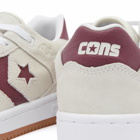 Converse AS-1 Pro Sneakers in Egret/Burgundy/Gum