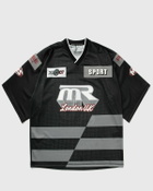 Martine Rose OVERSIZED HOCKEY TOP Black Mens Jersey