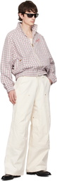 WILLY CHAVARRIA White & Red Ruff Rider Track Jacket