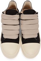 Rick Owens Drkshdw Black Jumbo Low Sneakers