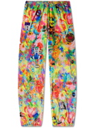 Liberal Youth Ministry - Tapered Printed Velour Trousers - Multi